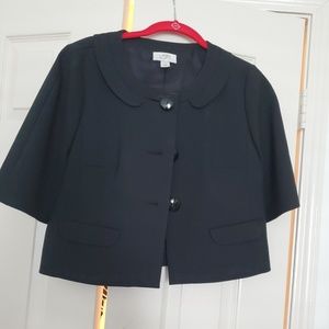 Loft Black Swing Coat